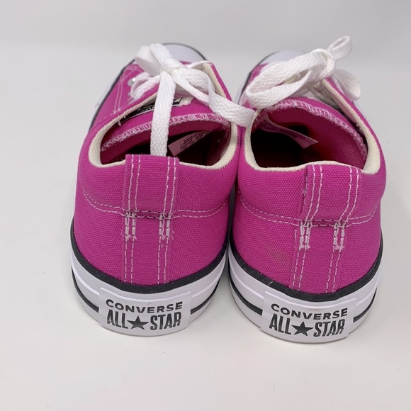 NIB Converse Chuck Taylor All Star Low Top Sneaker Hyper Hot Fushia Pink - Picture 5 of 8